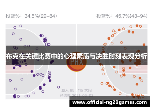 布克在关键比赛中的心理素质与决胜时刻表现分析